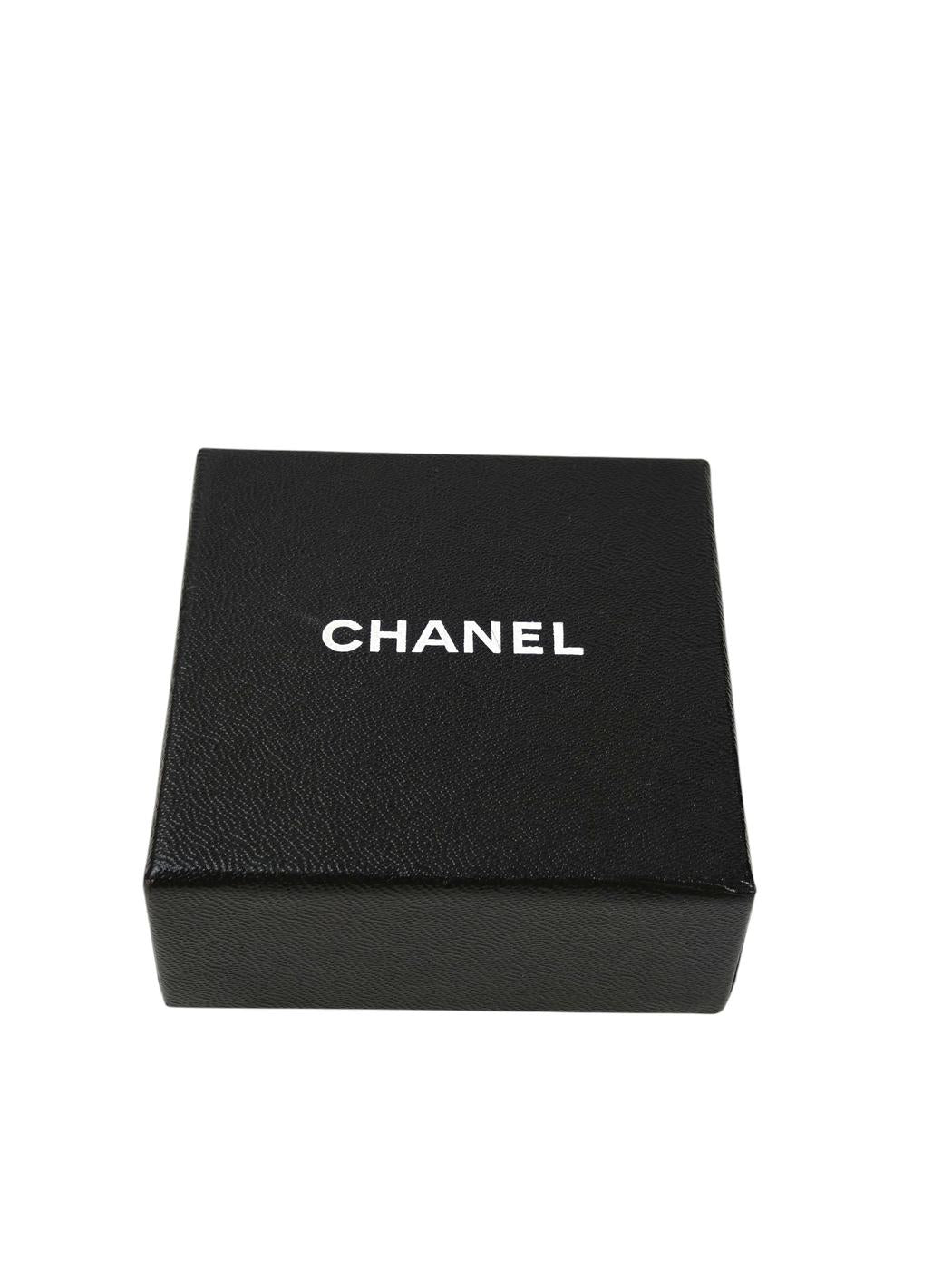 CHANEL 香奈儿 CC 标志 旋转锁扣 1996年 手链 银色 管理编号:11571