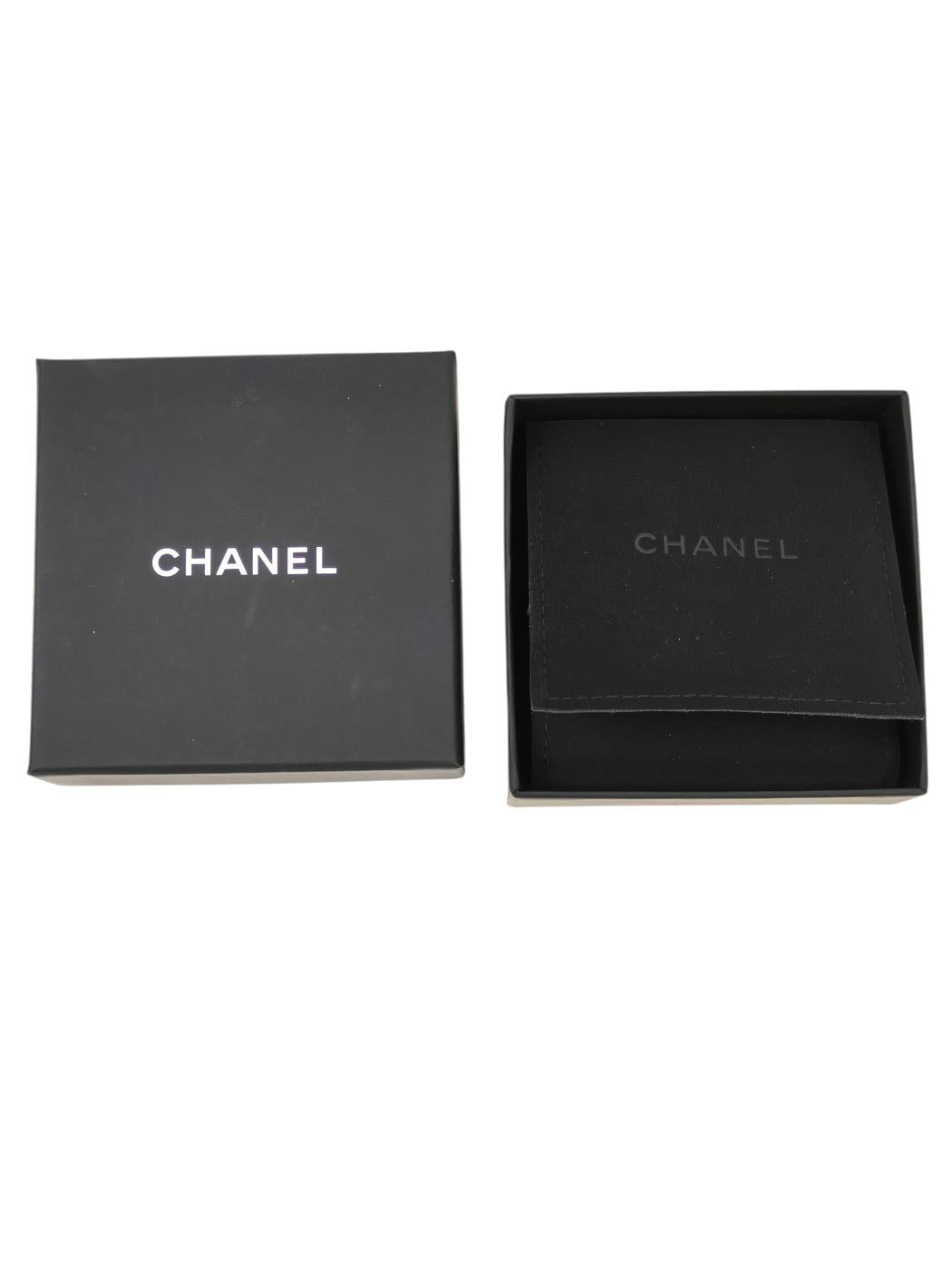 CHANEL シャネル ココマークラインブローチ シルバー 管理番号:11583