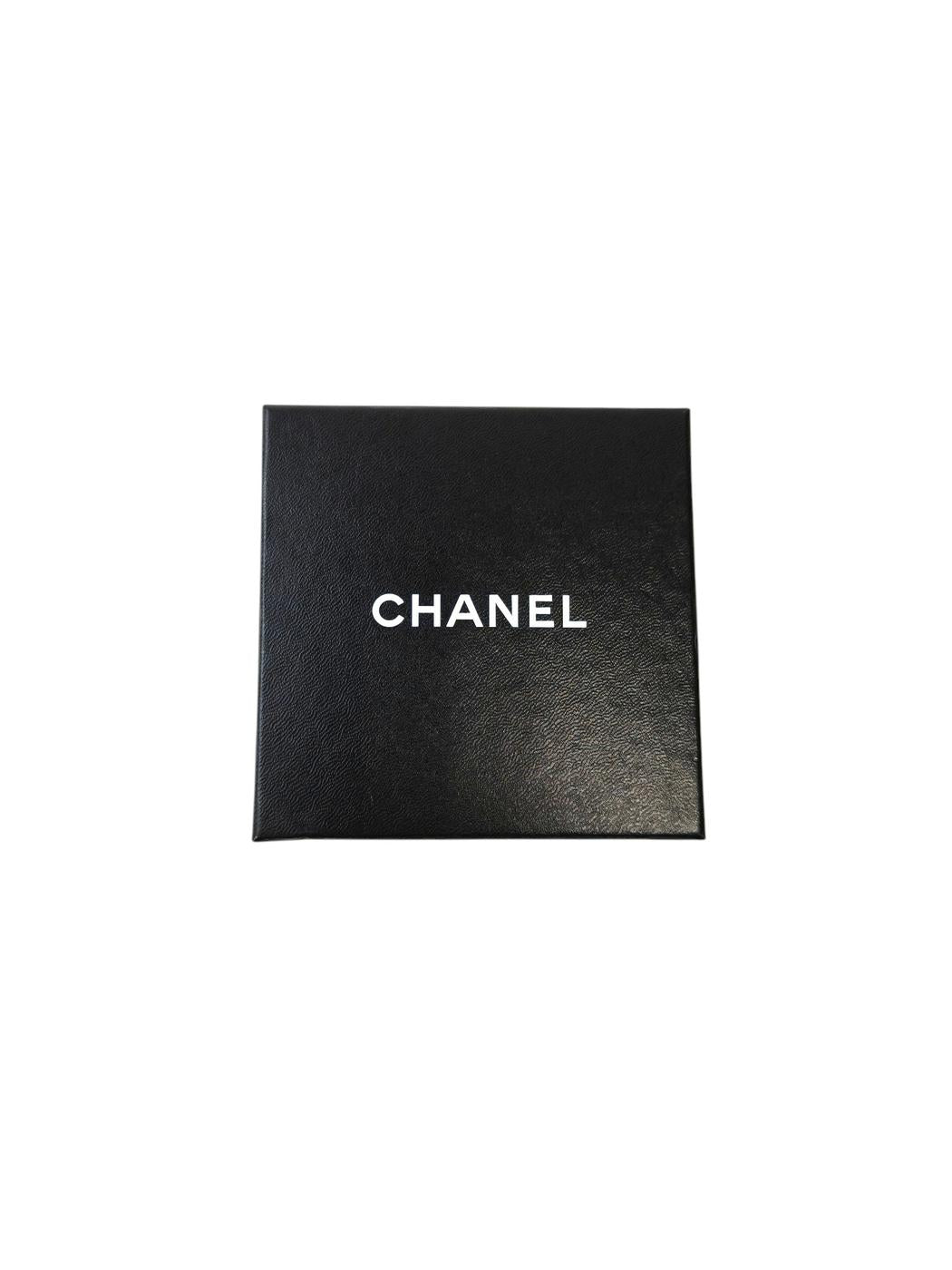 CHANEL シャネル ココマーク バングル 黒×白 美品 ヴィンテージ 正規品 管理番号:11798