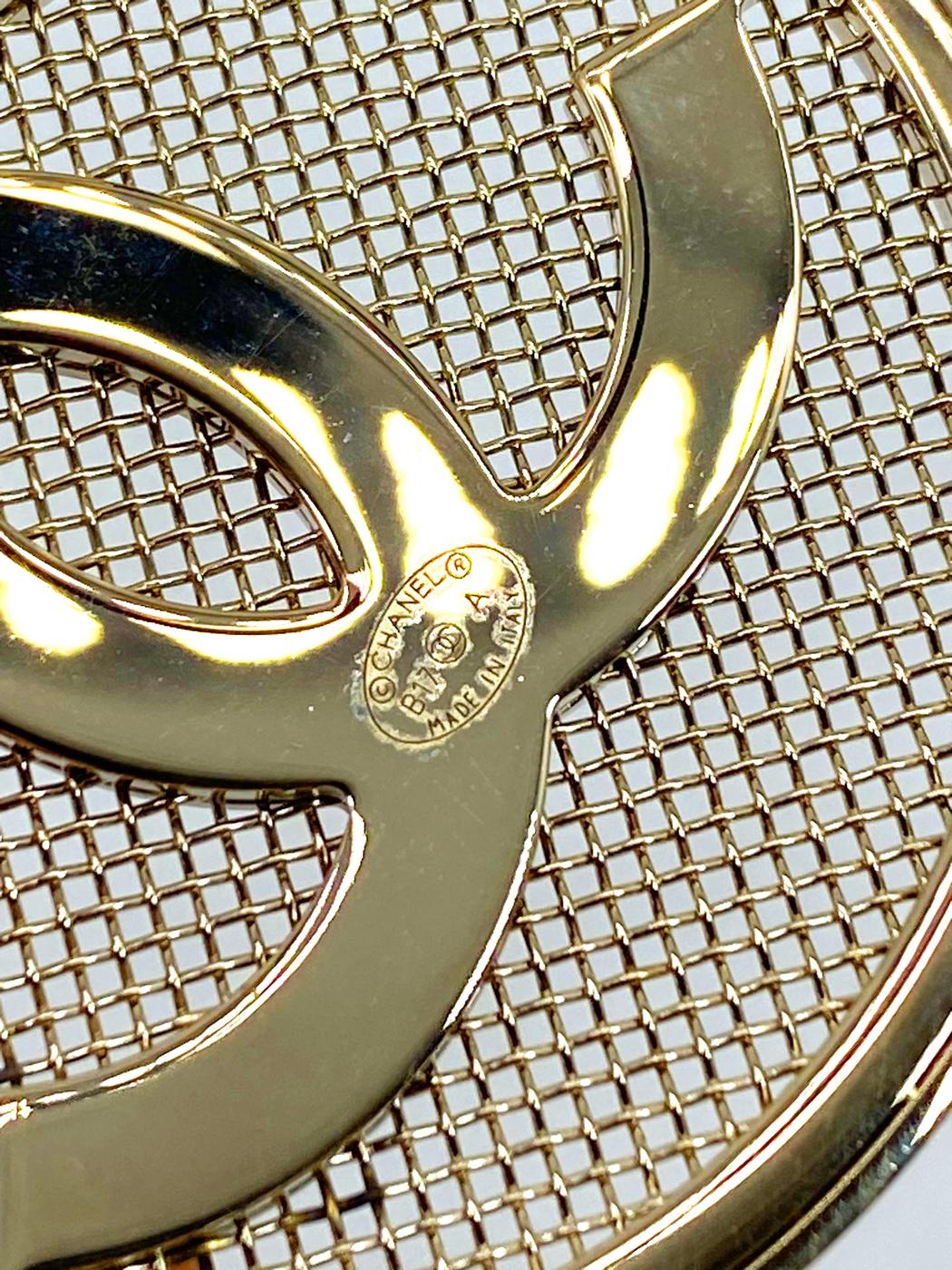 シャネル CHANEL ブローチ コサージュ ゴールド ココマーク ゴールド 管理番号:5109