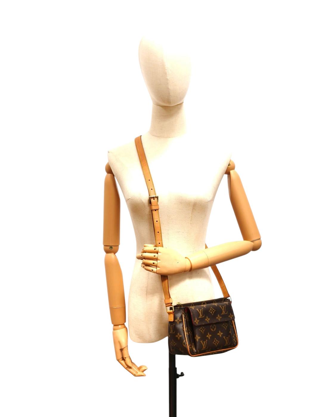 LV 路易威登 Monogram Viva-Cité PM M51165 单肩包 棕色 管理编号:11833