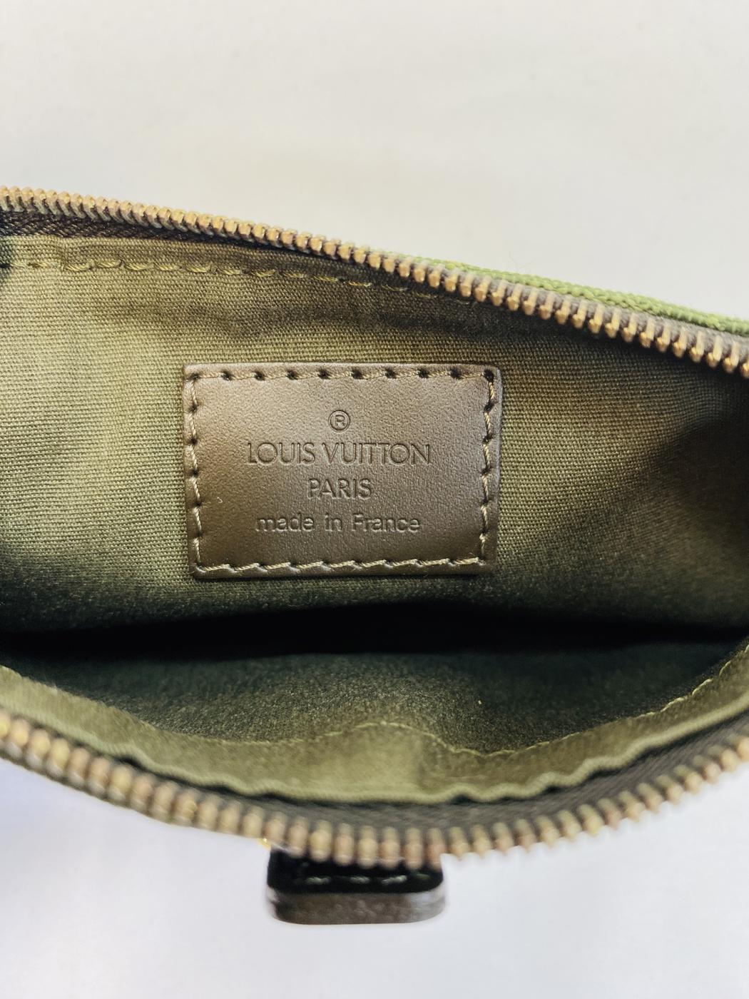LOUIS VUITTON ルイヴィトン M92698 アン・ソフィ ポーチ モノグラムミニ カーキ 管理番号:9633