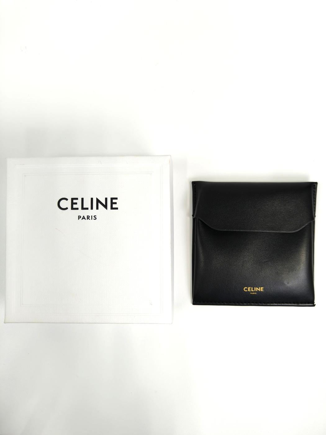 CELINE Knot Ring Gold #54 Reference Number: 11243