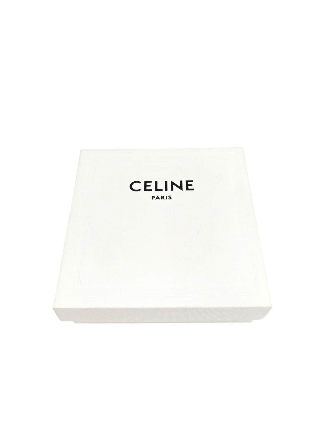 Celine Knot Small Hoop Earrings Silver Model number: 11653