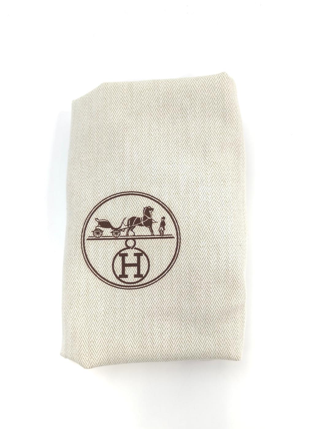 HERMES Bolide Pouch Animaux Nattés Blue Reference Number: 11195