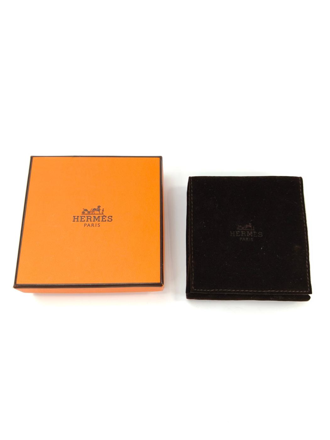 HERMES 爱马仕 Clic H PM 手镯 金色×黑色 型号:11203
