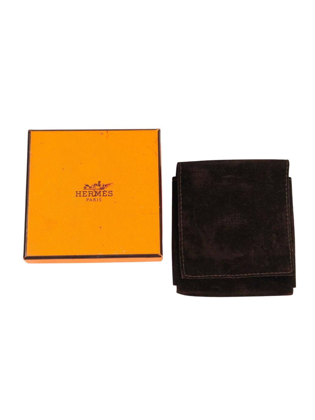 HERMES Clic H Bracelet White x Gold Model Number: 11628