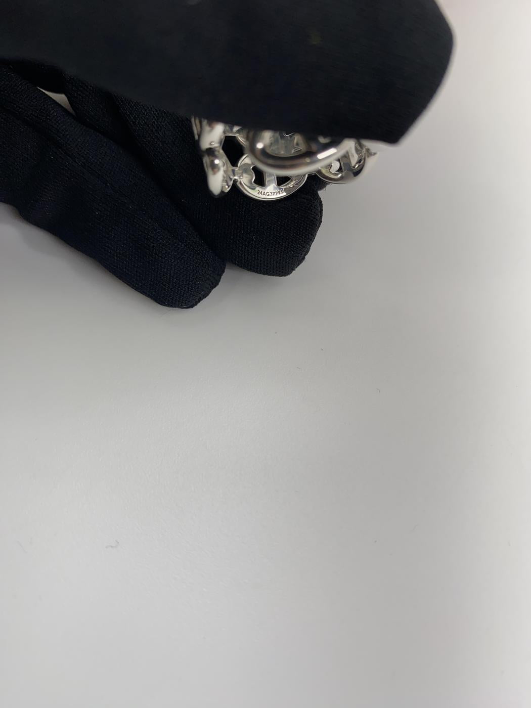 【新品同様】HERMES エルメス シェーヌダンクル アンシェネGM #57 シルバー リング 指輪 Ag925 SV925 管理番号:9171
