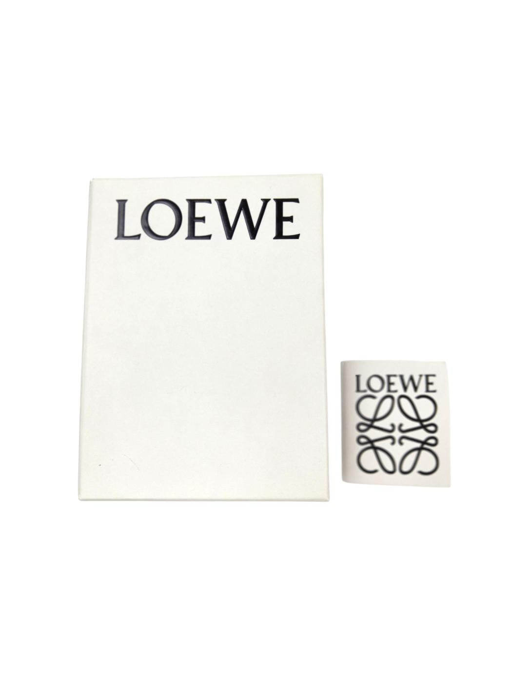 LOEWE ロエベ ペブル バーティカル ウォレット スモール 財布 ブラック 管理番号:11669
