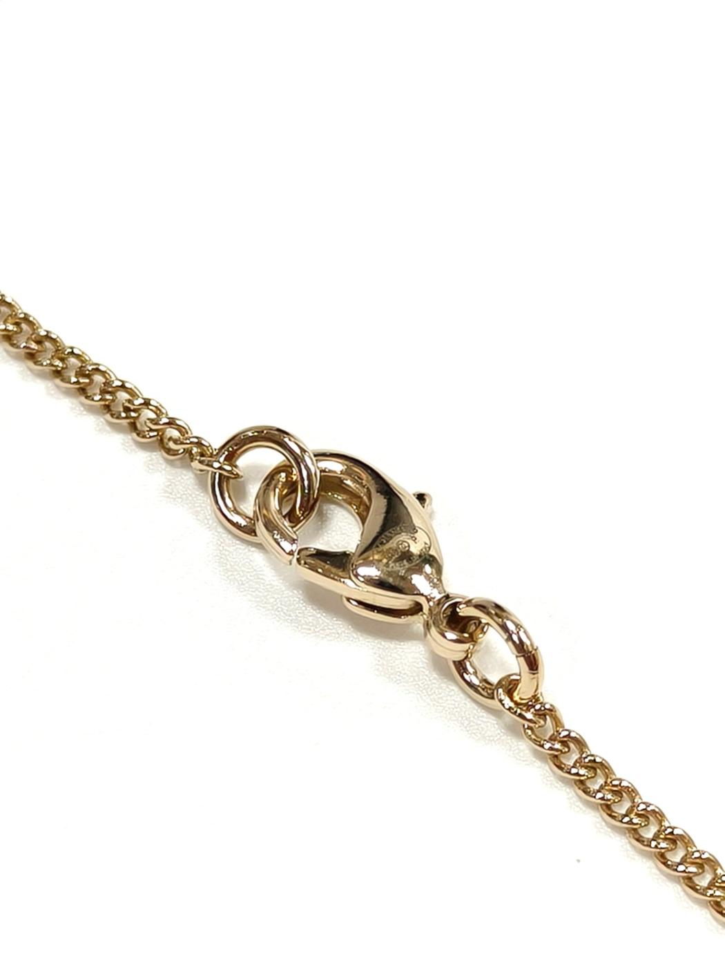 CHANEL シャネル CC サークル ペンダント ネックレス ラインストーン ゴールド 管理番号：10083
