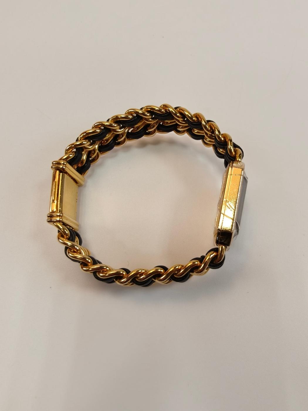 CHANEL シャネル プルミエール Mサイズ H0001 腕時計 クオーツ ゴールド 管理番号：10328