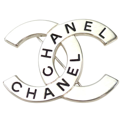 CHANEL シャネル ココマーク ブローチ シルバー 管理番号：10505