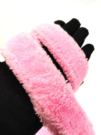 CHANEL シャネル ノベルティ ショルダーバッグ パイル ピンク  管理番号：10523