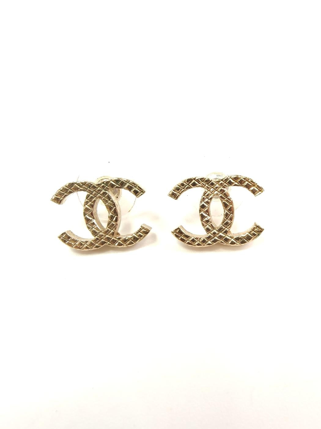 CHANEL シャネル ココマーク ピアス ゴールド 管理番号：10602