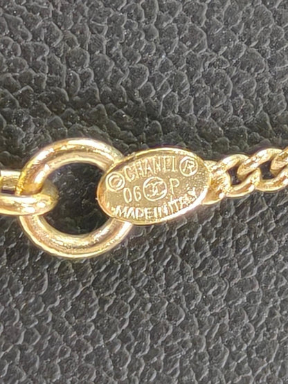 CHANEL シャネル ココマーク No5 リボン ネックレス ゴールド 管理番号：10650