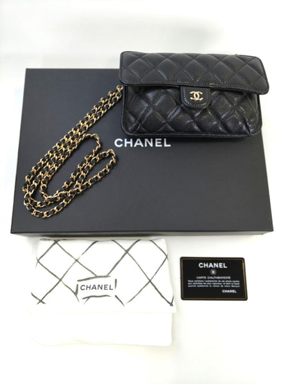 CHANEL シャネル マトラッセ 2way トートバッグ エコバッグ チェーンショルダー 管理番号：10891
