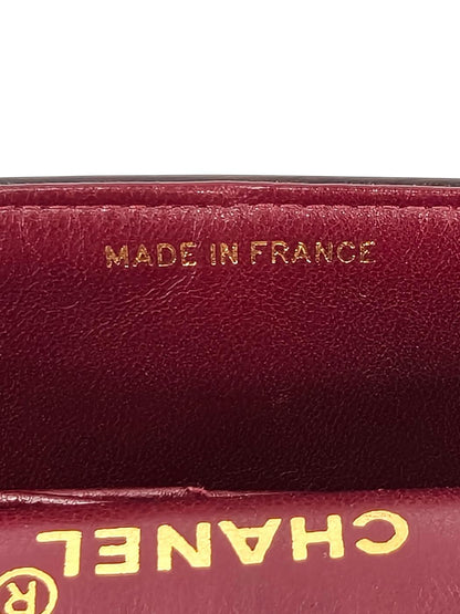 CHANEL マトラッセ ダブルフラップ Wチェーン ショルダーバッグ 黒 管理番号：10906