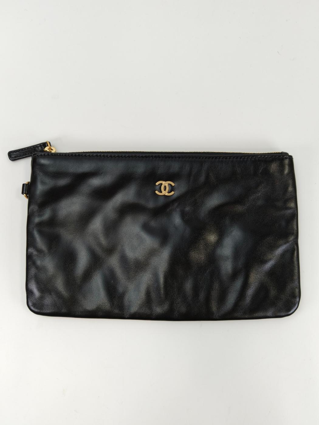 CHANEL シャネル22 チェーントートバッグ ブラック 管理番号：10967