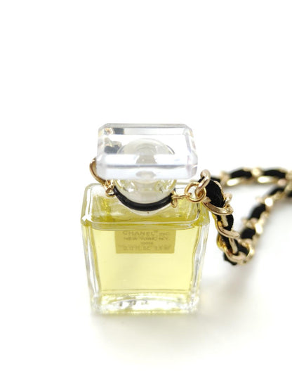 CHANEL No.19 Perfume Bottle Necklace Gold Item number: 11042