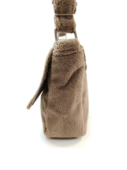 CHANEL 香奈儿 赠品 毛巾布 单肩包 米色 管理编号：11059