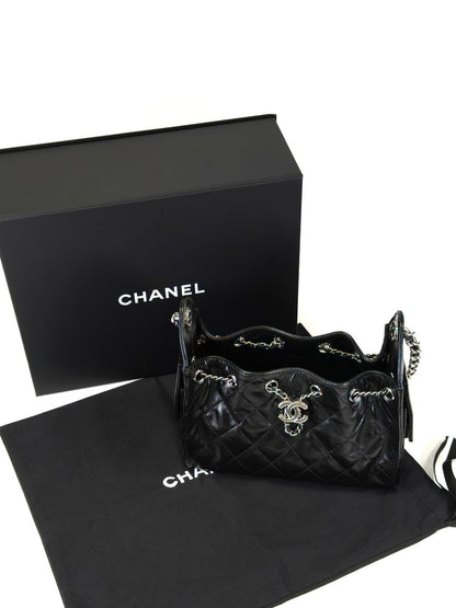 CHANEL 香奈儿25 迷你手提包 单肩包 黑色 商品编号：11228
