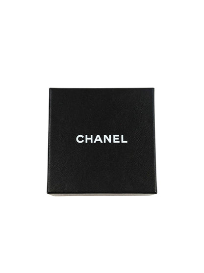 CHANEL Coco Mark Rhinestone Necklace Silver x Pink Model Number: 11261