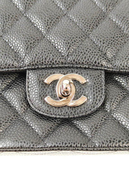 香奈儿 CHANEL 菱格纹25 双翻盖链条包 编号13系列 黑色 管理编号：11563