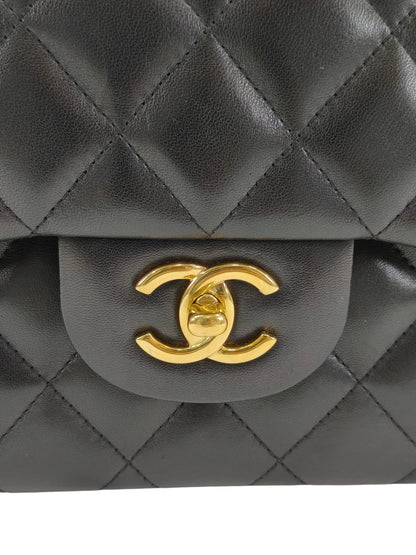 CHANEL 香奈儿 CF 双层翻盖 30 20开 ショルダーバッグ 黑色 管理编号：11594