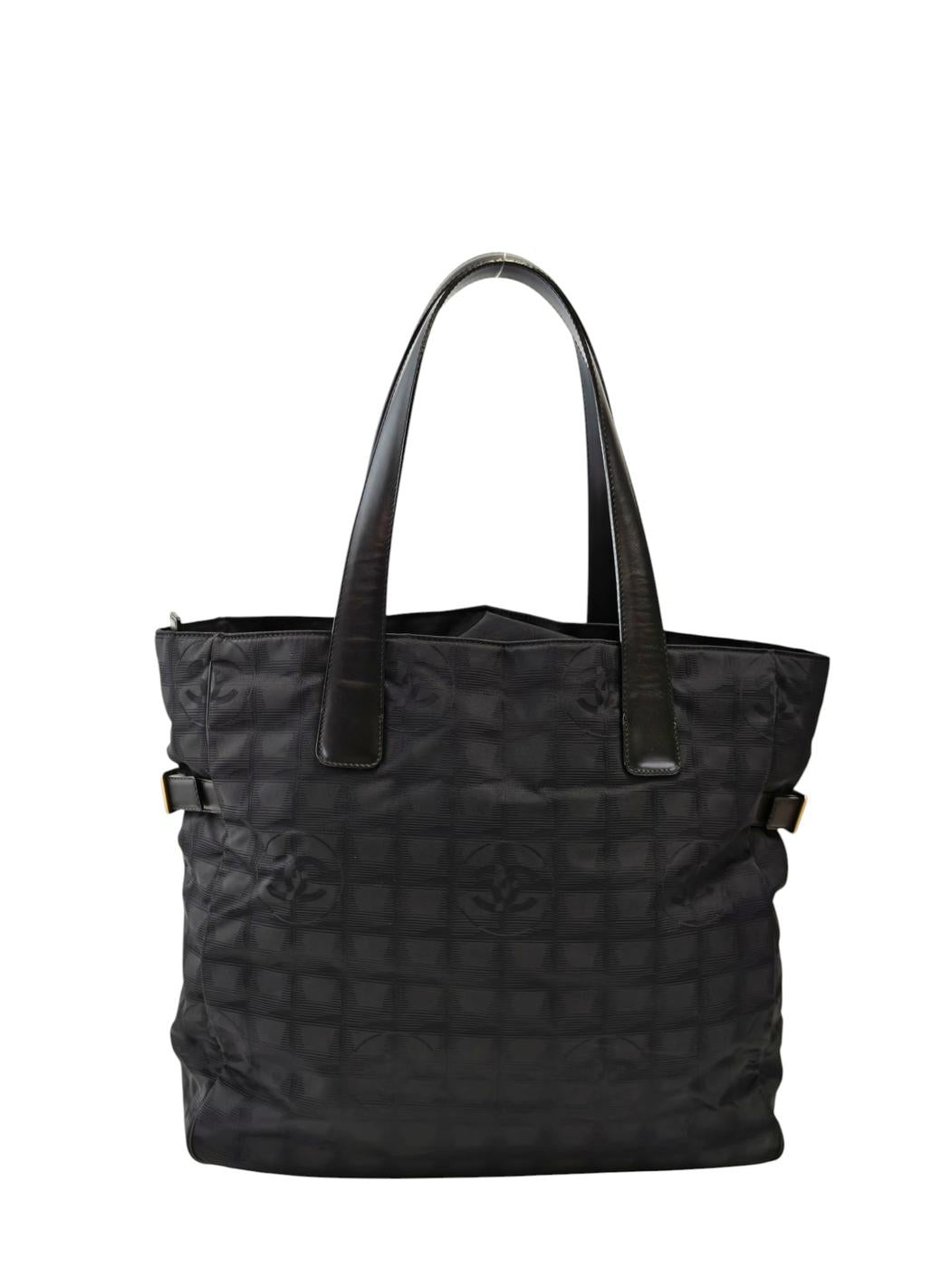 CHANEL New Travel Line Tote GM Tote Bag Black Control No.: 11769