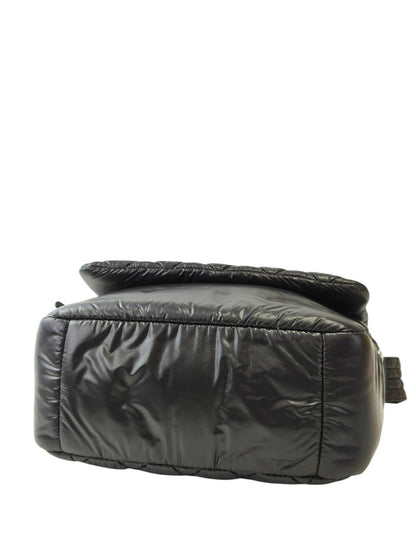 CHANEL Coco Cocoon Matelassé Small Messenger Shoulder Bag, Series 18, Black, 2014, Ref No: 11836