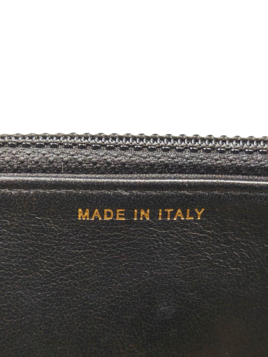 CHANEL マトラッセ カラフルストーン ラムスキン 30番台 チェーンウォレットショルダー 黒 管理番号：11846
