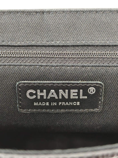 CHANEL 半月形CC标志 15号鱼子酱皮SV金属件 链条单肩包 2012 管理编号：11862