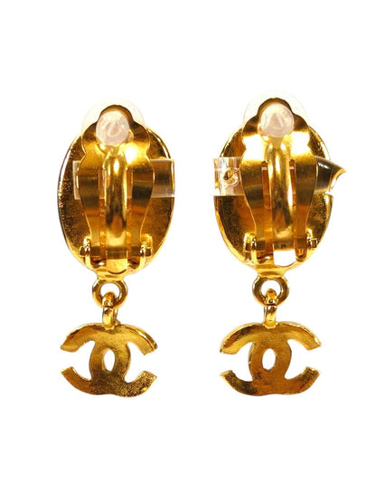 CHANEL Coco Mark Color Stone Earrings Control Number: 1602