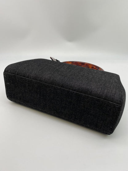 CHANEL シャネル ハンドバッグ デニム べっ甲 ココマーク  管理番号：8475