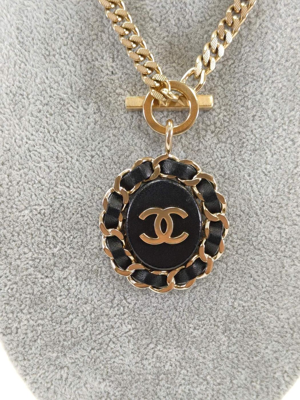 CHANEL シャネル ココマーク チョーカー ネックレス ブラック 管理番号：9896