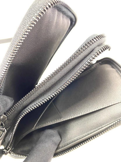LOUIS VUITTON ルイヴィトン ダブルフォンポーチ NIGOコラボ 亀プリント N40377 ポシェット ショルダーバッグ ダミエ ジャイアント エベヌ 管理番号：10109