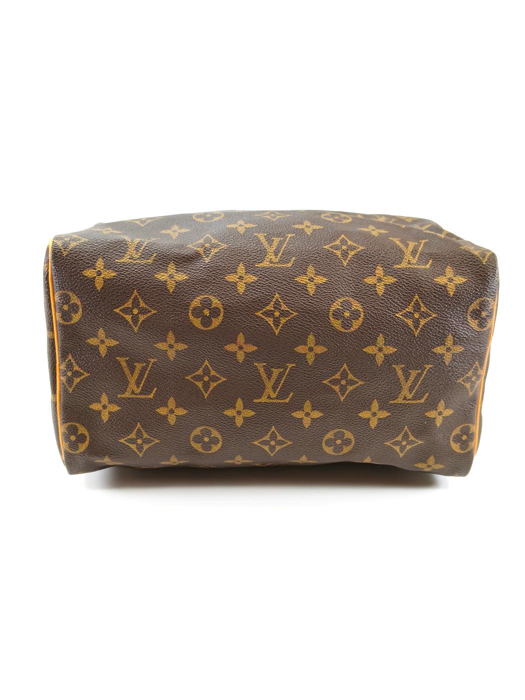Louis Vuitton Speedy 25 Handbag Boston Bag M41528 Brown Control Number: 10427