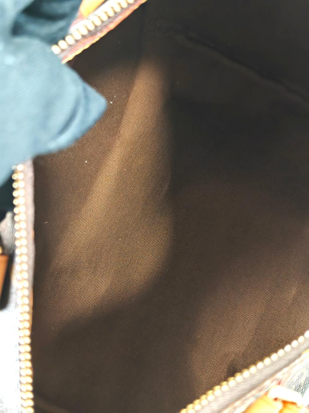 Louis Vuitton Speedy 25 Handbag Boston Bag M41528 Brown Control Number: 10427
