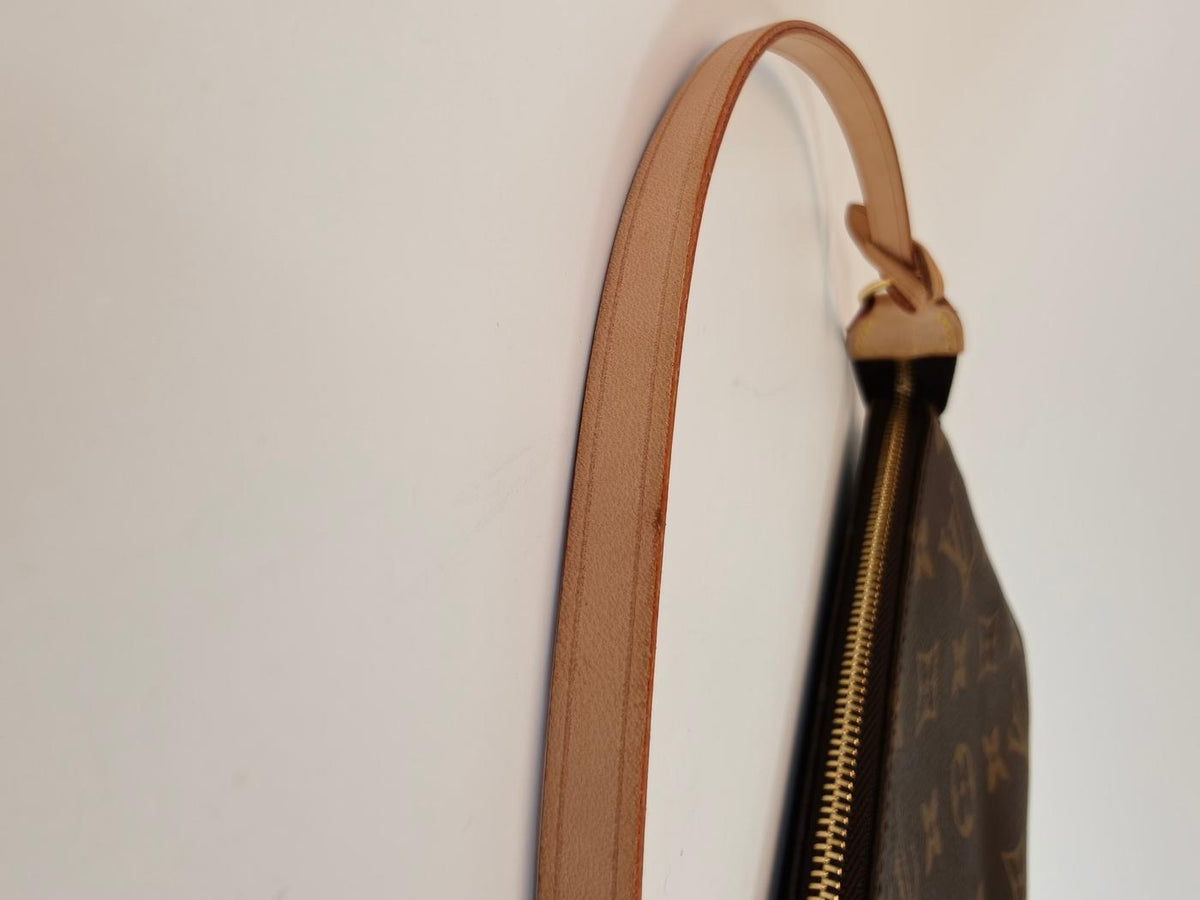LOUIS VUITTON ルイヴィトン モノグラム ポシェット アクセソワール アクセサリーポーチ ハンドバッグ ブラウン 管理番号：10542