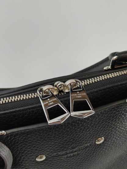 Louis Vuitton 路易威登 Armand 公文包 MM 2用商务包 斜挎包 黑色 管理编号：10856