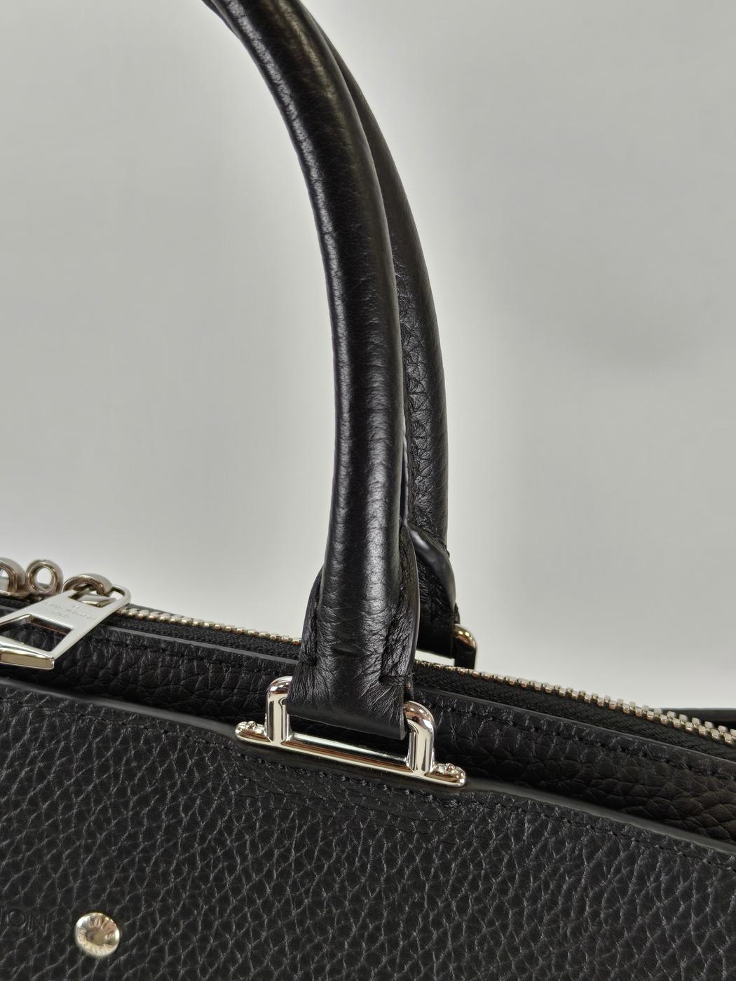Louis Vuitton 路易威登 Armand 公文包 MM 2用商务包 斜挎包 黑色 管理编号：10856