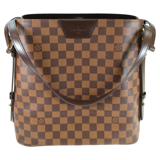 LOUIS VUITTON ルイヴィトン ダミエ カバ・リヴィントン トートバッグ ブラウン 管理番号：10958