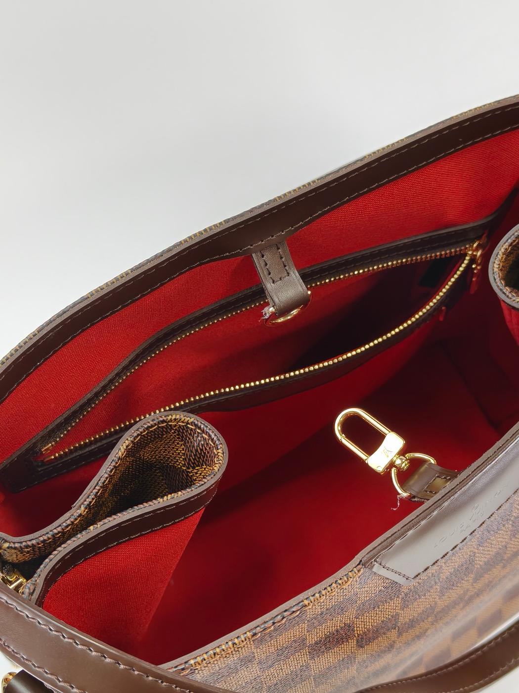 LOUIS VUITTON 路易威登 达米埃 Cabas Rivington 手提包 棕色 商品编号：10958