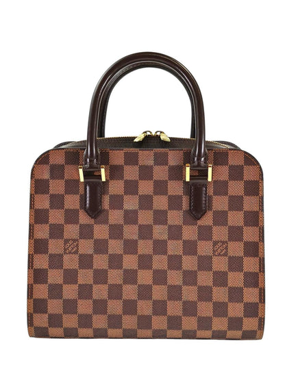 Louis Vuitton 路易威登 Damier Triana 手提包 棕色 管理编号：11257