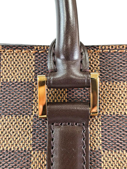 Louis Vuitton 路易威登 Damier Triana 手提包 棕色 管理编号：11257