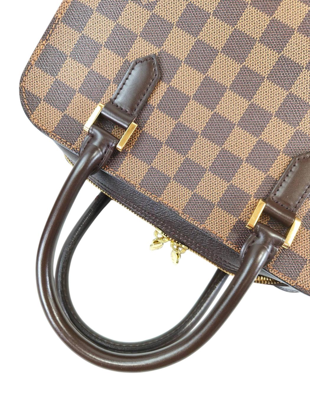 Louis Vuitton 路易威登 Damier Triana 手提包 棕色 管理编号：11257
