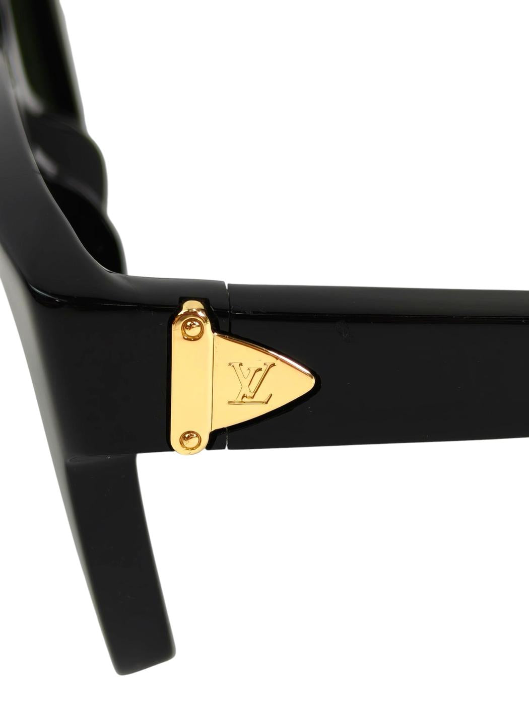 Louis Vuitton 路易威登 太阳镜 LV Glide Square 黑色 管理编号：11338