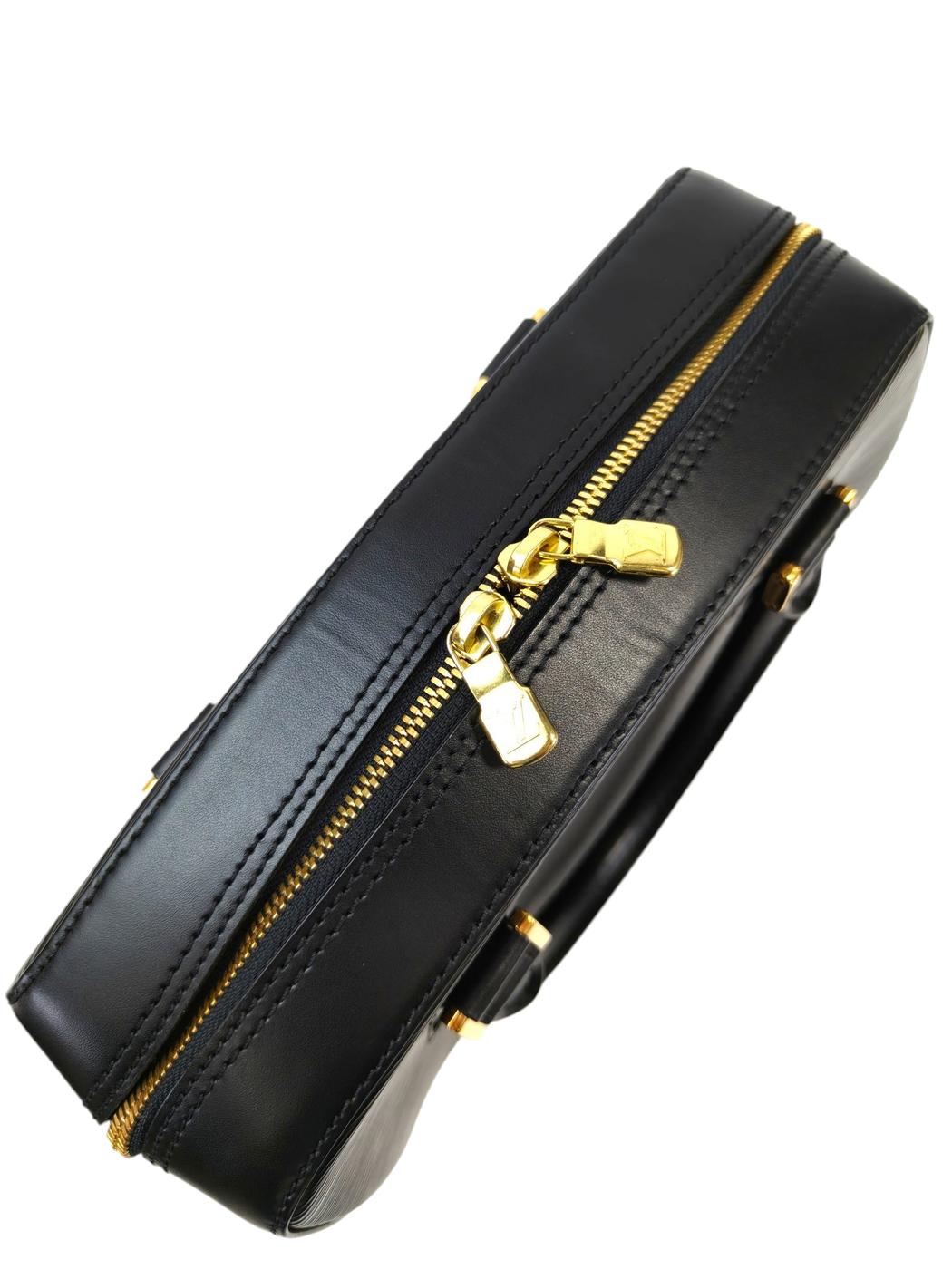 Louis Vuitton ルイ ヴィトン エピ サブロン ハンドバッグ ブラック 管理番号：11692