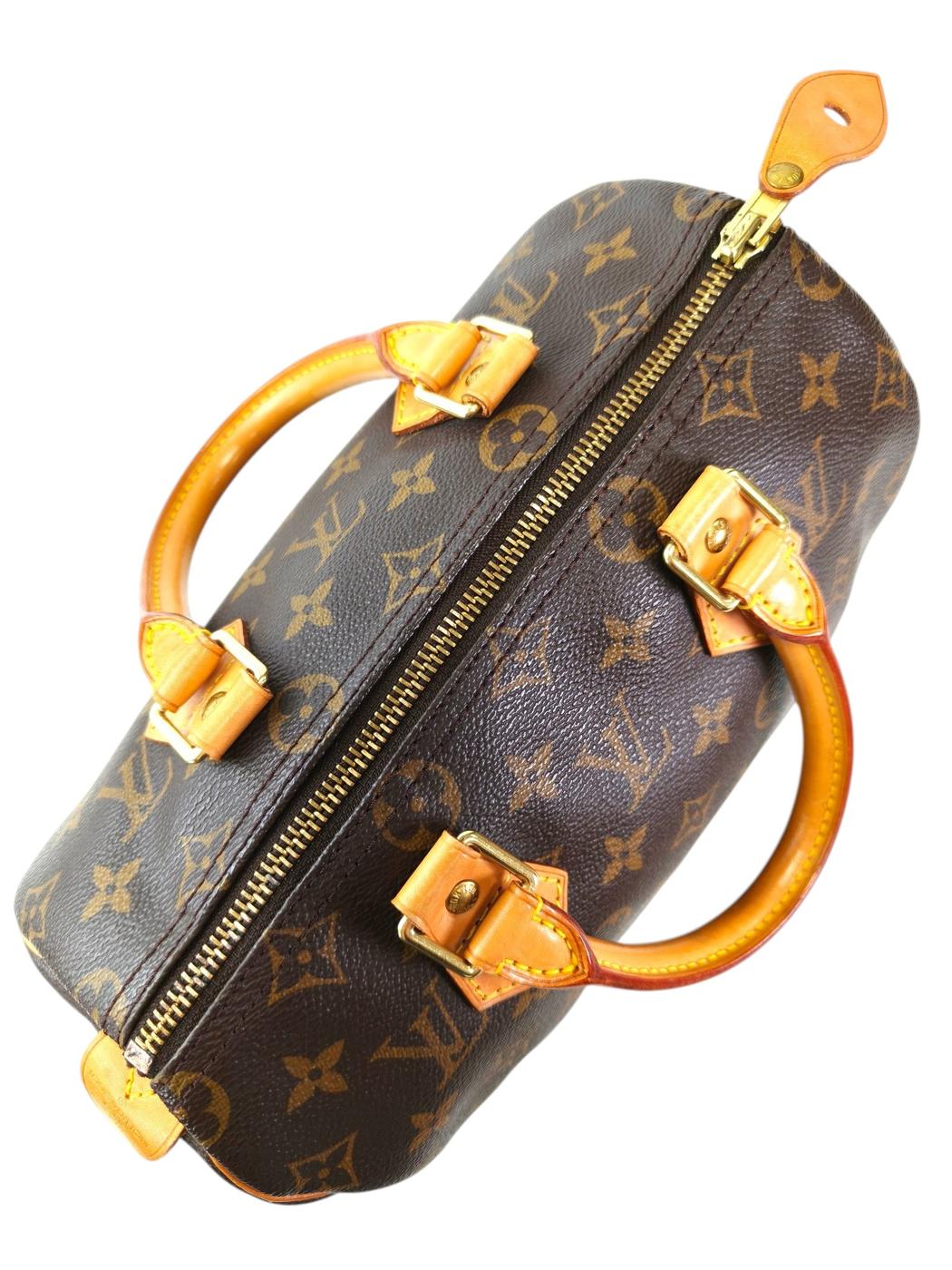 Louis Vuitton Monogram Speedy 25 Handbag Brown
Control number: 11719