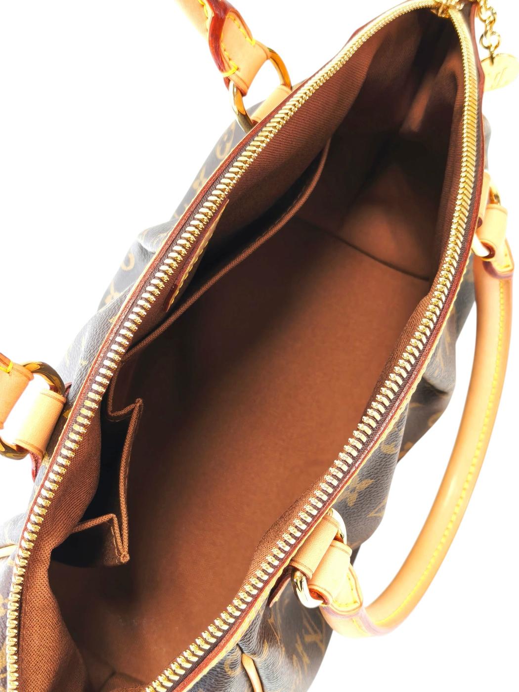 LV 路易威登 Monogram Tivoli PM M40143 手提包 棕色 管理编号：11832